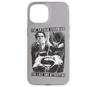Custodia per iPhone 15 Batman v Superman Guardian vs Son