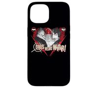 Custodia per iPhone 15 Batman v Superman This Means War