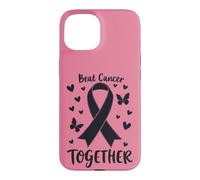 Custodia per iPhone 15 Battere il cancro insieme Cancro Sostenere la consapevolezza