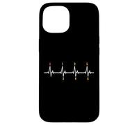 Custodia per iPhone 15 Battito cardiaco a trasmissione manuale a 6 marce