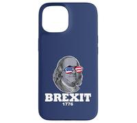 Custodia per iPhone 15 Ben Franklin Brexit 1776