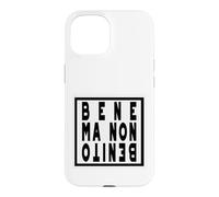 Custodia per iPhone 15 Bene ma non... Antifascista, Bella ciao, resistenza, Italia