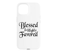 Custodia per iPhone 15 BENEDETTO BlackText