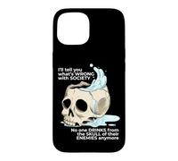 Custodia per iPhone 15 Bevanda Di Halloween Dal Teschio Dei Tuoi Nemici