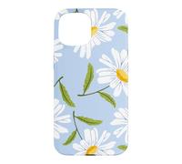 Custodia per iPhone 15 Bianco Daisy Floral Pattern Primavera Fiore Giardino