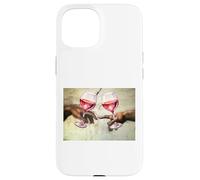 Custodia per iPhone 15 BICCHIERI VINO CAPPELLA SISTINA DIVERTENTE RINASCIMENTALE MICHELANGELO