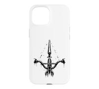Custodia per iPhone 15 Bici da strada BMX Rider POV Grind Rail Design