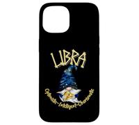 Custodia per iPhone 15 Bilancia Zodiaco Gnome Astrologia Arte Carina