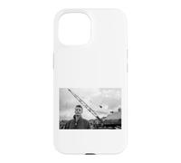 Custodia per iPhone 15 Billy Bragg La vita è un"era sommossa di David Corio