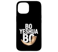 Custodia per iPhone 15 Bo Yeshua Bo Shofar fede profetica