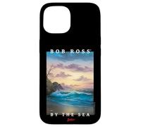 Custodia per iPhone 15 Bob Ross By the Sea