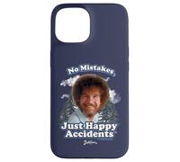 Custodia per iPhone 15 Bob Ross Happy Clouds