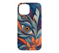 Custodia per iPhone 15 Botanico Occhio Come Simbolo Astratto Simbolo Mistico Estetica