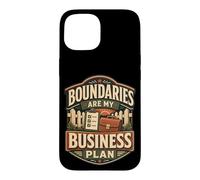 Custodia per iPhone 15 Boundaries Are My Business Plan Umorismo limiti