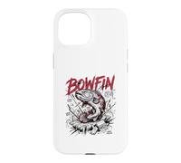 Custodia per iPhone 15 Bowfin Living Fossil Swamp Beast Pesca urbana