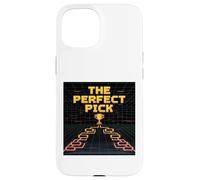 Custodia per iPhone 15 Bracket Buster Gioco Logica Retro Grid Strategia di vittoria