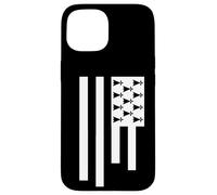 Custodia per iPhone 15 Breton Drapeau Breizh Bretagne Francia