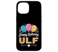 Custodia per iPhone 15 Buon compleanno Ulf
