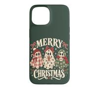 Custodia per iPhone 15 Buon Natale Fantasmi Divertente Vacanza