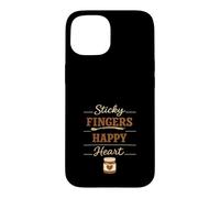 Custodia per iPhone 15 Burro di arachidi Addict Spoon Rituale Food Obsession Craving