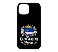 Custodia per iPhone 15 Cabo Verdean Queen Cabo Verde Flag Proud Cabo Verdean Woman