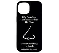 Custodia per iPhone 15 Caddyshack Double or Nothing He Eats It