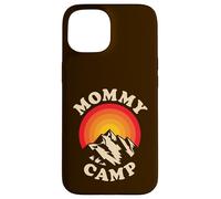 Custodia per iPhone 15 Campeggio Mommy Summer Camp Home Road Trip Vacanze Campeggio
