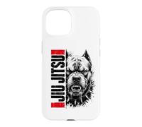 Custodia per iPhone 15 Cane Feroce E Aggressivo Nel Jiu-jitsu