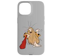 Custodia per iPhone 15 Captain Caveman Just Chilling