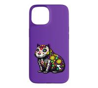 Custodia per iPhone 15 Capybara Mexican Sugar Skull Calavera Viva Mexico Party
