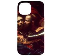 Custodia per iPhone 15 Caravaggios La presa di Cristo | Pittura d'arte