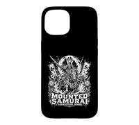 Custodia per iPhone 15 Carica guerriero onore samurai Thundering montata
