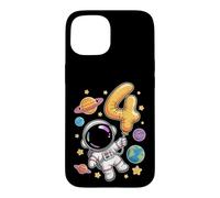 Custodia per iPhone 15 Carino Astronauta 4 ° Space Explorer Cosmic Fun