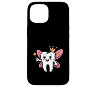Custodia per iPhone 15 Carino Dente Dentista Bambini