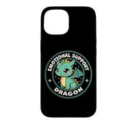 Custodia per iPhone 15 Carino Supporto Emotivo Drago Kawaii Chibi