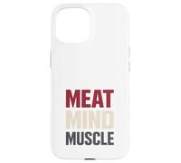 Custodia per iPhone 15 Carnivore Dieta Identità Carne Amante Lifestyle Zero Carb