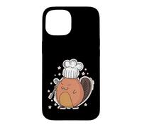 Custodia per iPhone 15 Castoro come Chef