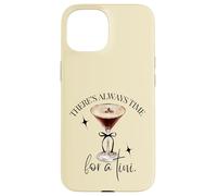 Custodia per iPhone 15 C'è sempre tempo per un Tini Espresso Martini Time Vintage