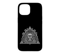 Custodia per iPhone 15 CeAsE YoUr InveStigaTIon Lovecraft Illuminati Cospirazione