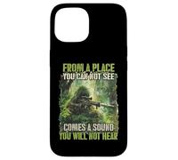Custodia per iPhone 15 Cecchini Jungle Sniper Soldiers T Cecchini