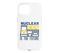 Custodia per iPhone 15 Centrale nucleare - L'energia nucleare è la scienza del futuro