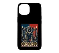 Custodia per iPhone 15 Cerberus Trinferno a tre teste Guardiano Dell'Ade