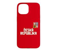 Custodia per iPhone 15 Ceská republika, Cesko, ceská vlajka, bandiera patriottica ceca