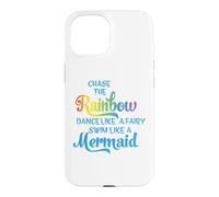 Custodia per iPhone 15 Chase la sirena arcobaleno Fairy Magic