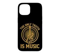 Custodia per iPhone 15 Chitarra acustica retrò The Only Truth Is Music
