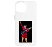 Custodia per iPhone 15 Chitarra rock AC/DC Legend Live Stage Energy Classic Hard Rock