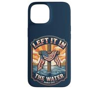 Custodia per iPhone 15 Christian American Baptism Let It In The Water Matthew 28