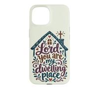 Custodia per iPhone 15 Christian Faith Signore Tu sei la mia dimora