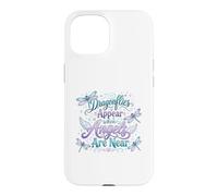 Custodia per iPhone 15 Citazione spirituale della libellula Angelo Remembrance
