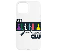 Custodia per iPhone 15 Cluedo Just Killin It As Always Clue